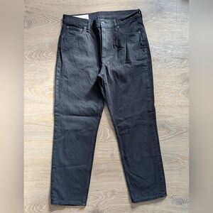 Gap Cheeky Straight High Rise Black Denim Jeans Women's